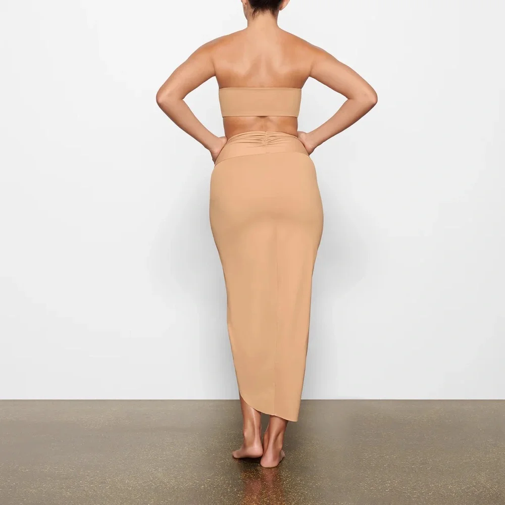SKIMS Signature‎ Swim Sarong Skirt